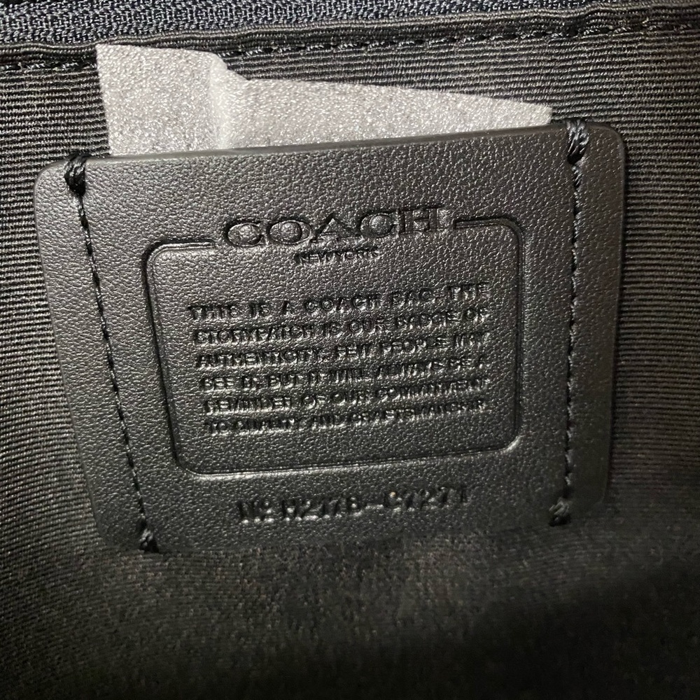 New💃Coach City Tote Handbag With Buffalo Plaid Print - Picture 7 of 12